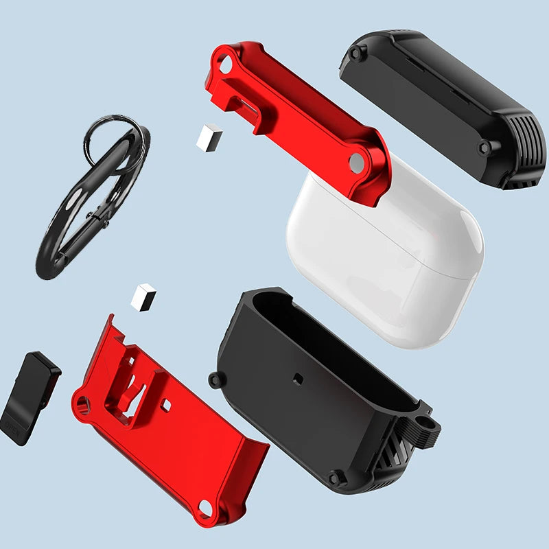Security Lock Cover for AirPods Pro 2 3 Case for AirPods Pro2 Pro 2nd Gen 2023 Case Shockproof Cover For Airpods 4 4th 3 Fundas