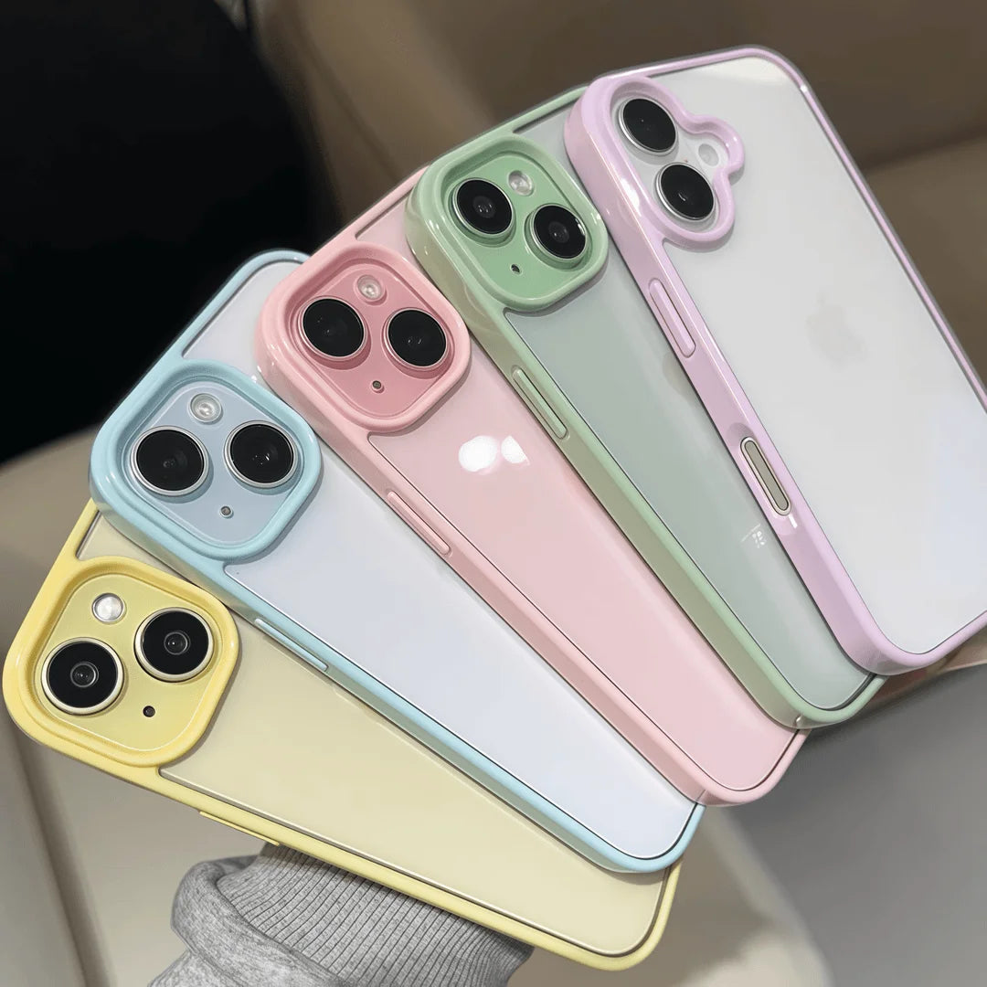 Clear Candy Color Case
