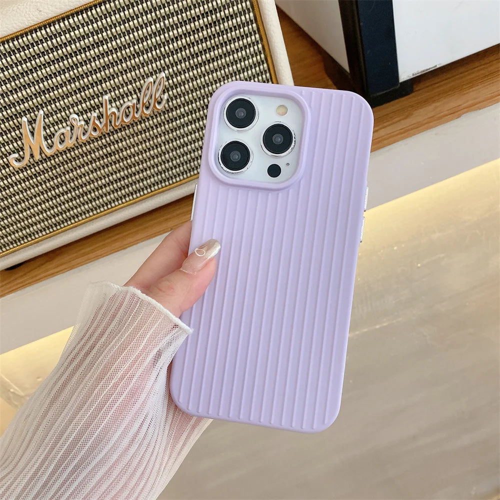 Macaron Solid Color Case
