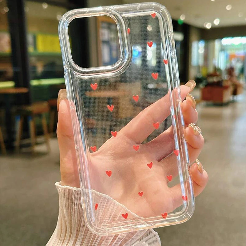 heart Transparent Case