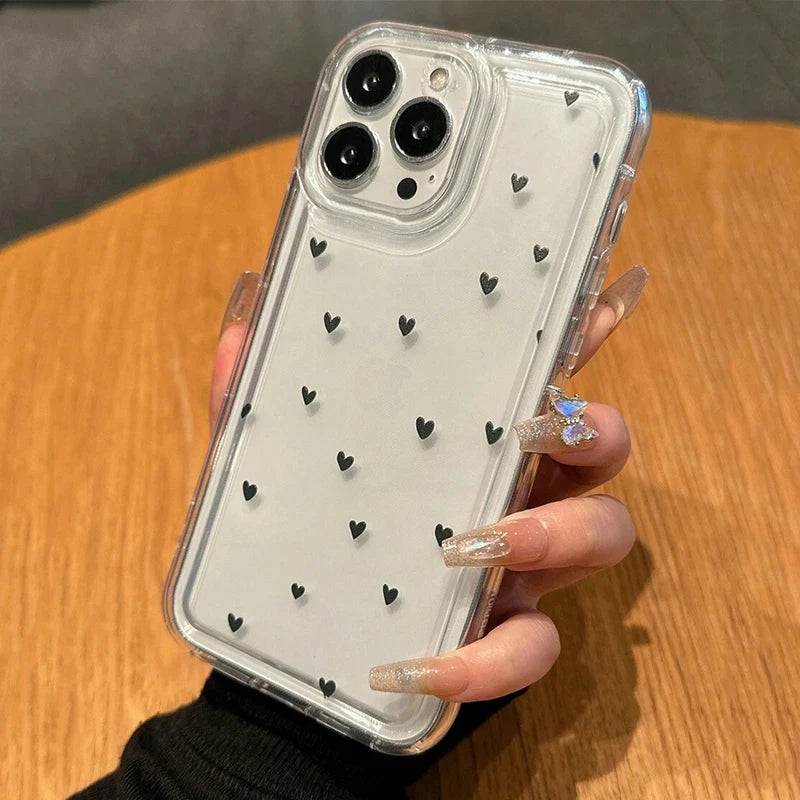 heart Transparent Case