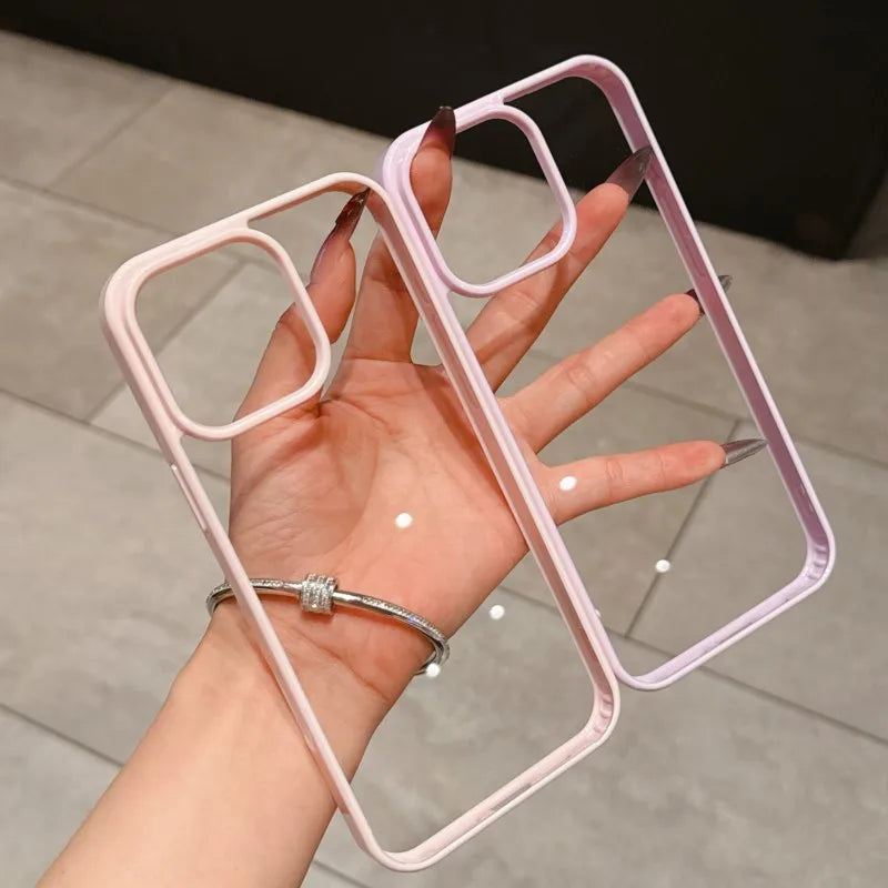 Clear Candy Color Case