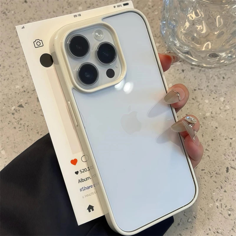 Clear Candy Color Case