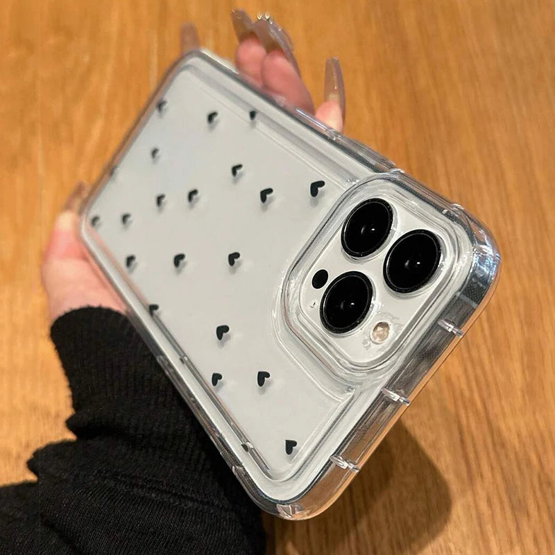 heart Transparent Case