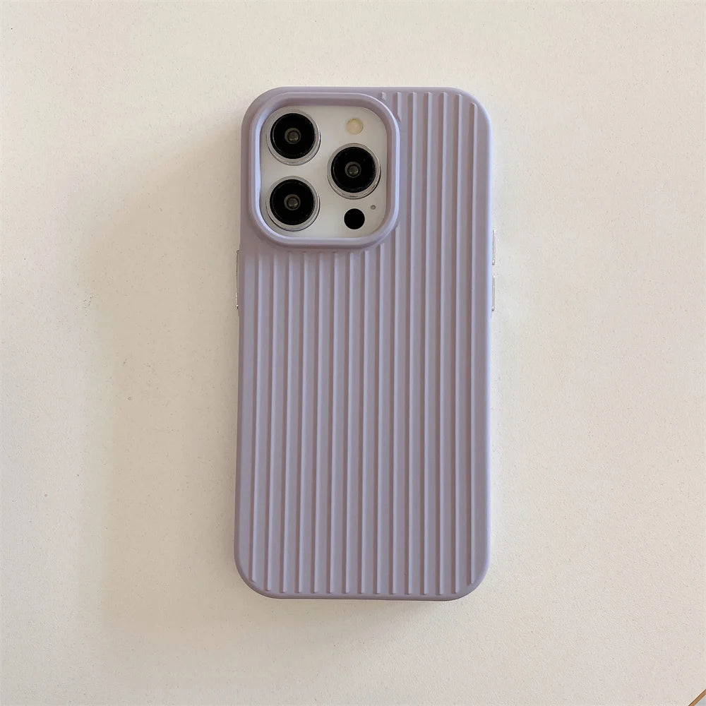Macaron Solid Color Case