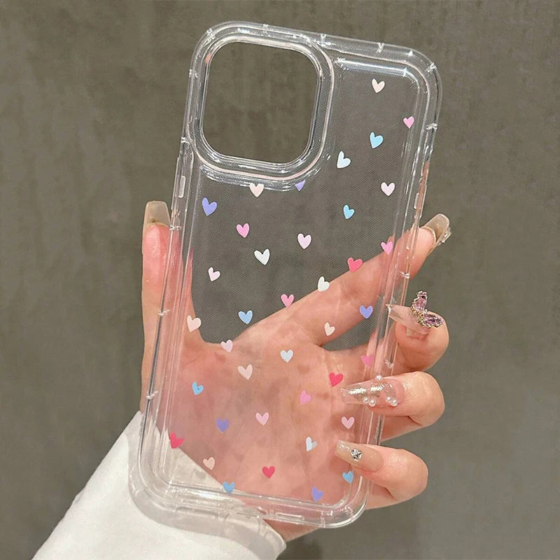 heart Transparent Case