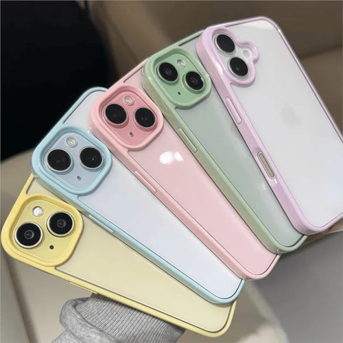 Clear Candy Color Case