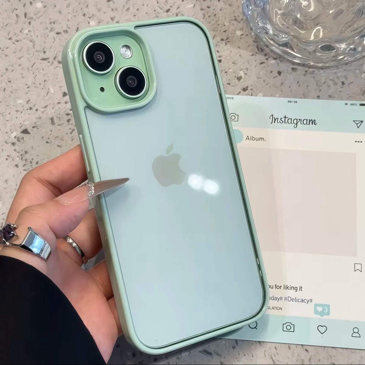 Clear Candy Color Case