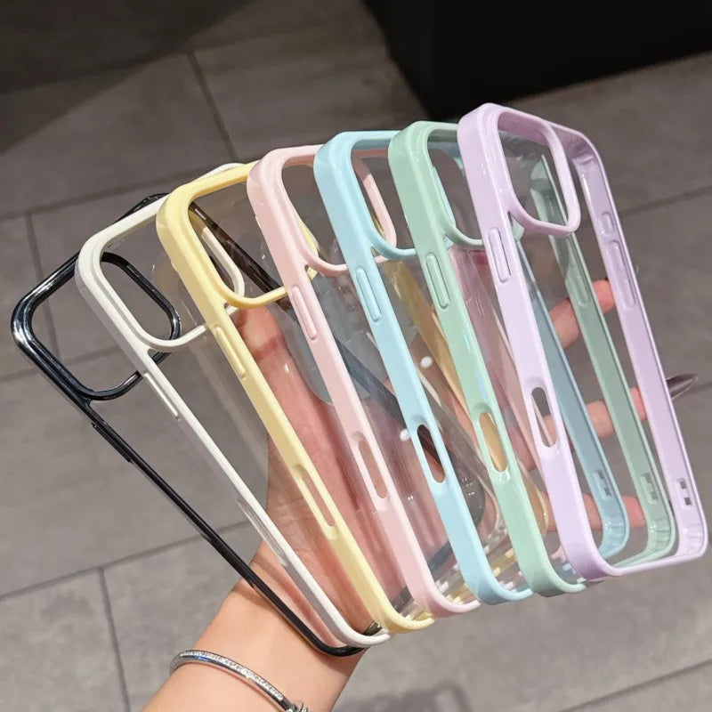 Clear Candy Color Case