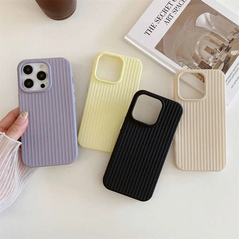 Macaron Solid Color Case