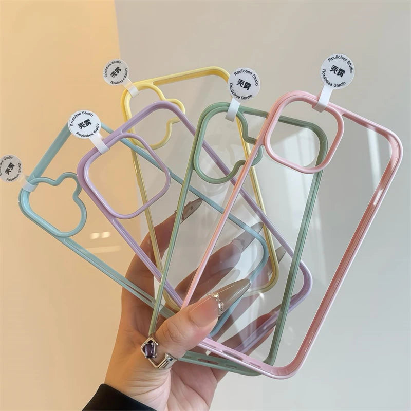 Clear Candy Color Case