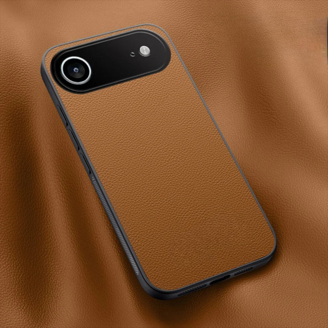 LuxeShield Leather Case