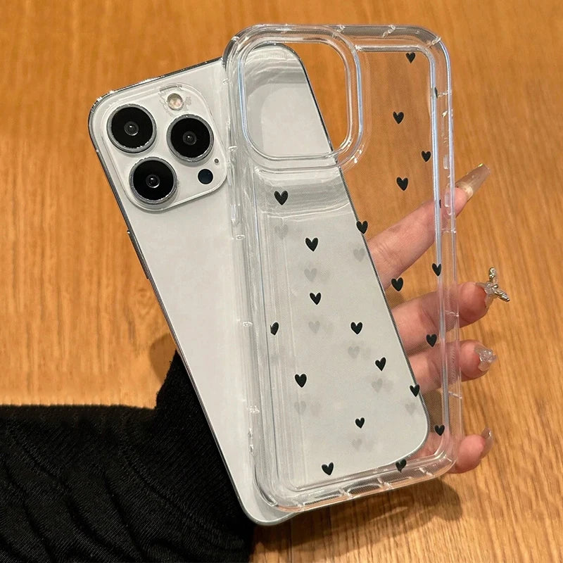 heart Transparent Case