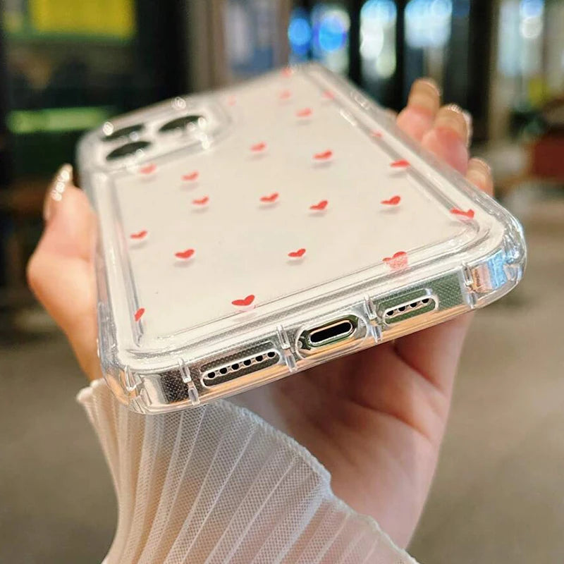 heart Transparent Case