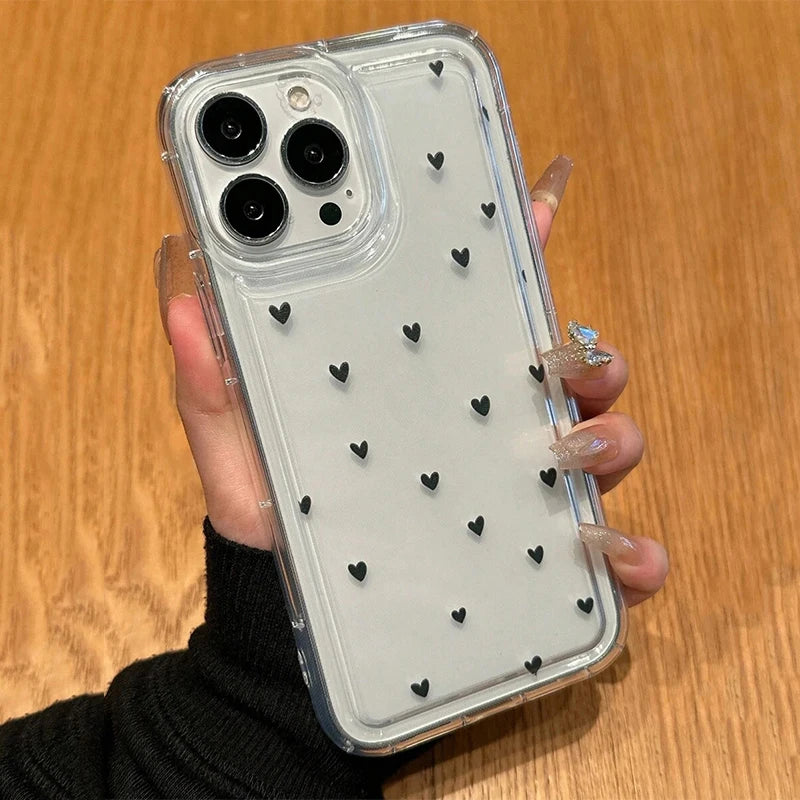 heart Transparent Case