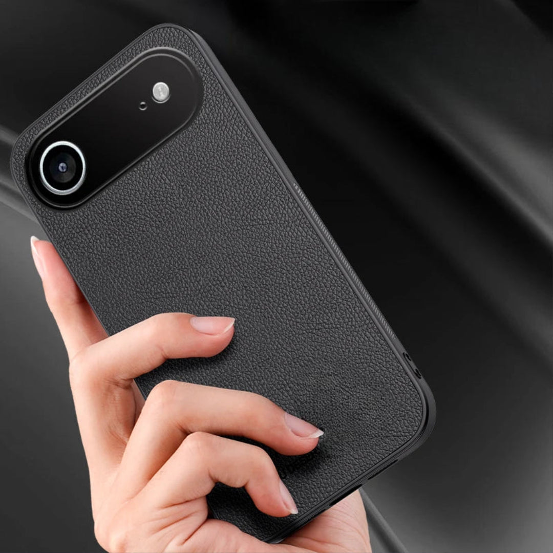 LuxeShield Leather Case