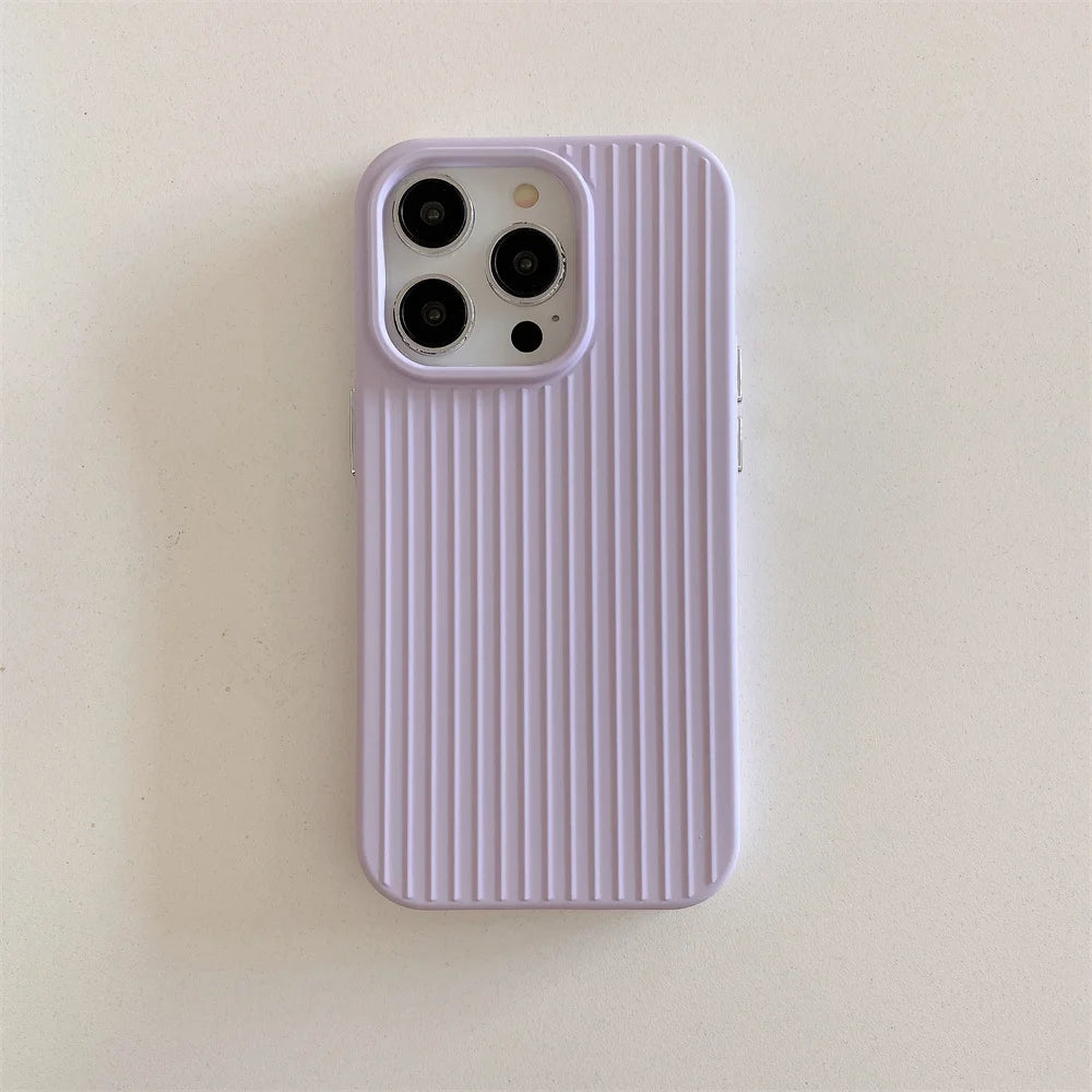Macaron Solid Color Case