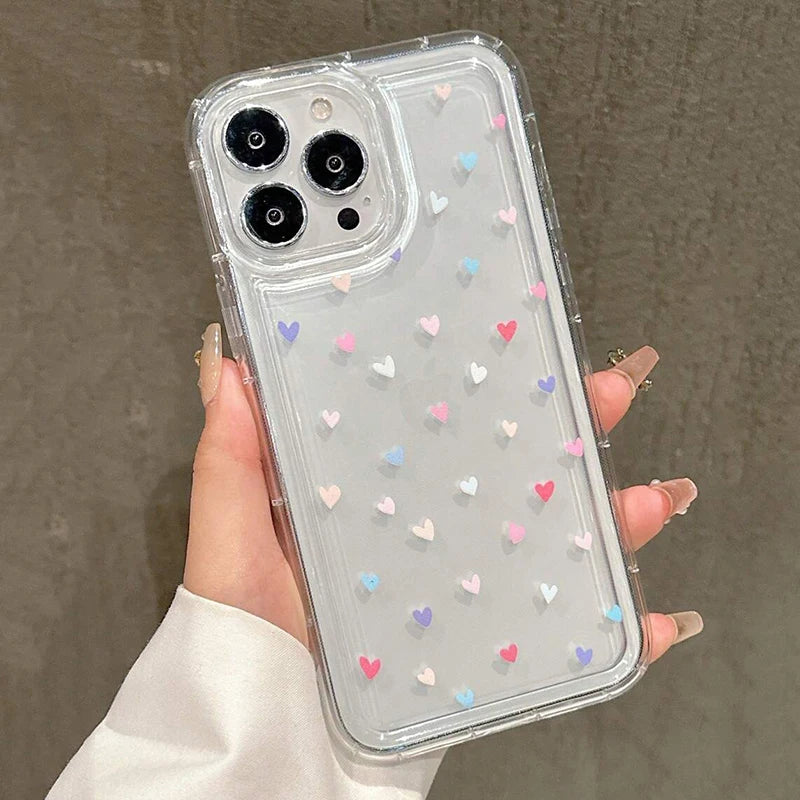 heart Transparent Case