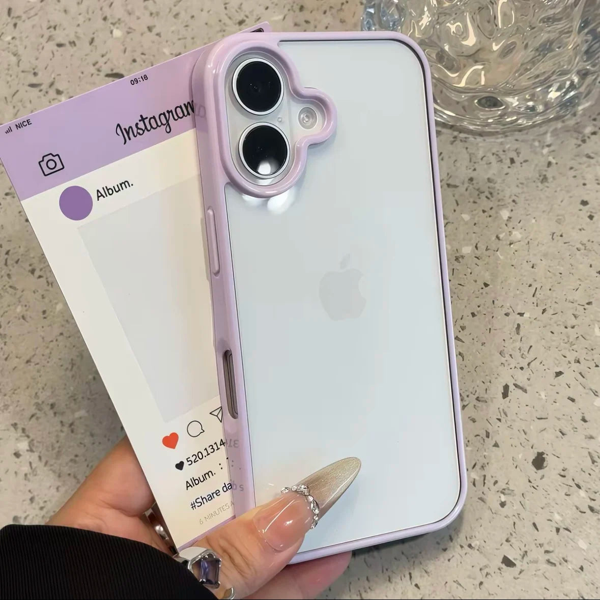 Clear Candy Color Case