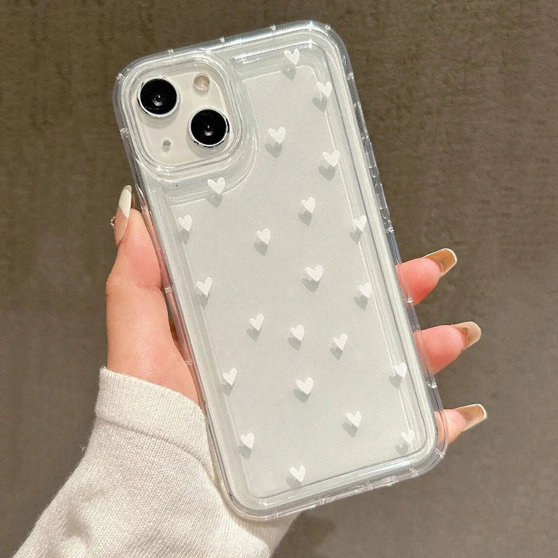 heart Transparent Case
