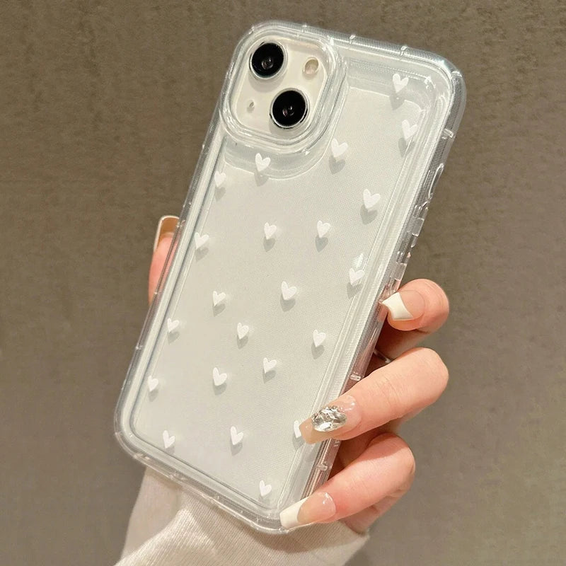 heart Transparent Case