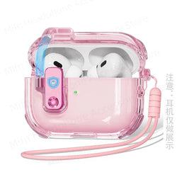 Cover for air pods pro 2 Shockproof Protective Cover Automatic Pop-up Case for air pods Safety lock design for airpod 4 Case