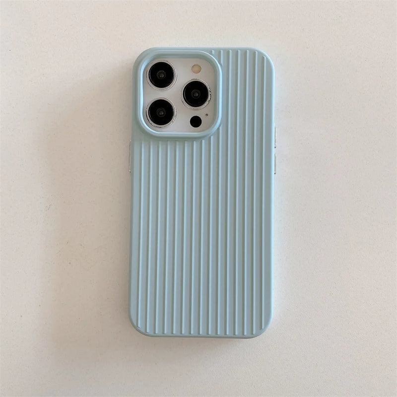 Macaron Solid Color Case