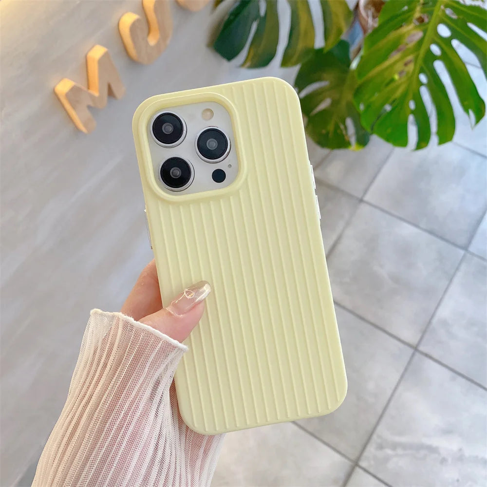 Macaron Solid Color Case