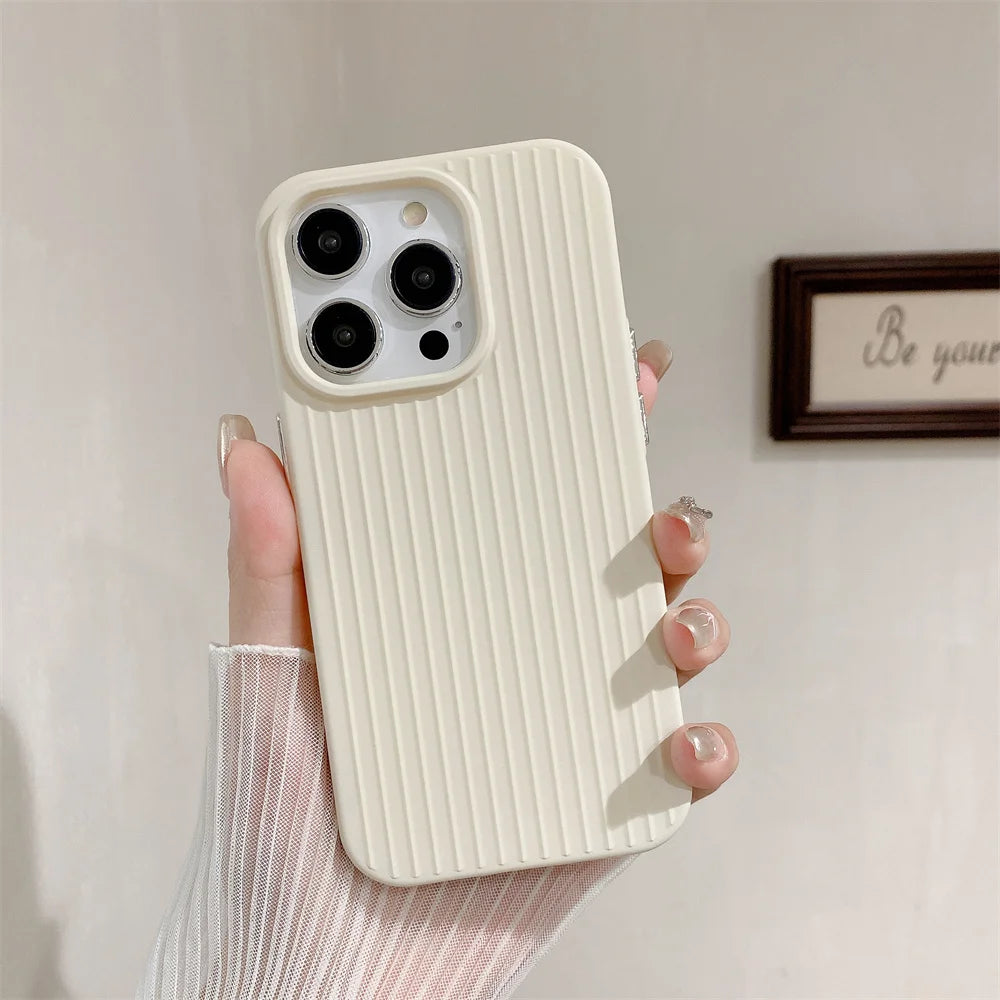 Macaron Solid Color Case